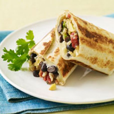 Crispy Bean & Cheese Burritos