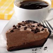 Chocolate Mudslide Frozen Pie