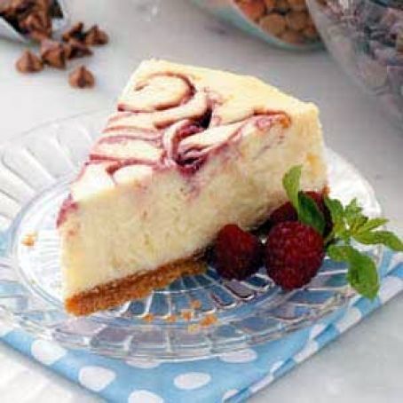 White Chocolate Raspberry Cheesecake Recipe