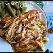Slow Cooker Garlic & Brown Sugar Chicken