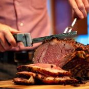 Crusted Pepper Prime Rib