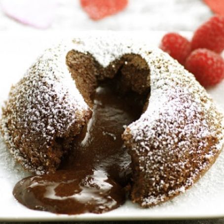Chocolate Lava Muffins