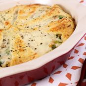 Chicken Alfredo Crescent Casserole