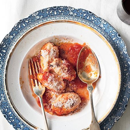 Ricotta Gnudi with Pomodoro Sauce