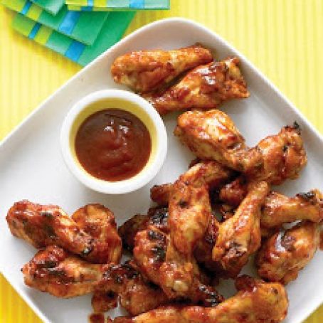 Brown-Sugar Barbecue Chicken Drumettes