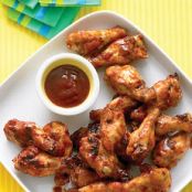 Brown-Sugar Barbecue Chicken Drumettes