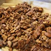 Roasted Spicy Maple Nuts