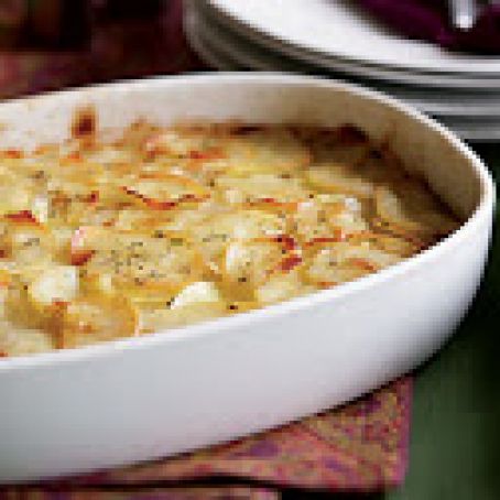 Potato, Thyme & Olive Oil Gratin (Passover)