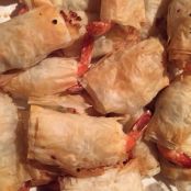 Herb and Feta Phyllo Wrapped Shrimp