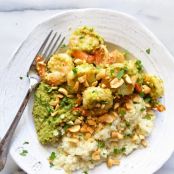 Shrimp with Coconut Rice