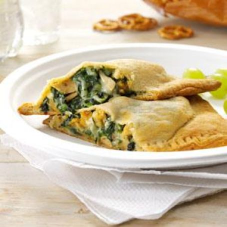 Pesto Chicken Turnovers Recipe