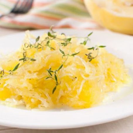 Garlic Fried Spaghetti Squash
