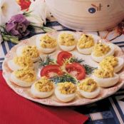 Crabby Deviled Eggs Recipe
