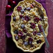 Chocolate Cherry Crisp