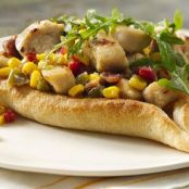 Honey Chicken and Corn Rafts