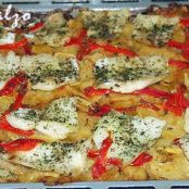 FILETE DE PESCADO A LA RIOJA