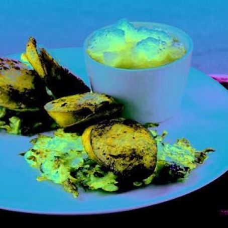 FRIED SAUERKRAUT CAKES w/KIELBASA