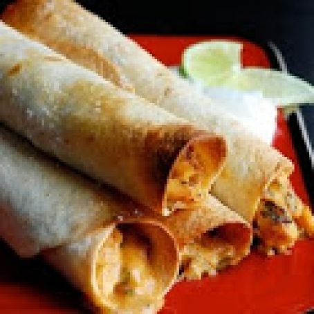 Creamy Chicken Taquitos