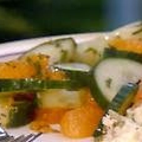 Cucumber Salad with Oranges And Mint