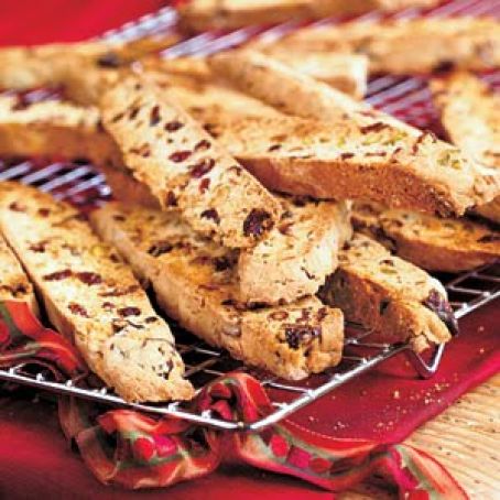 Pistachio and Cranberry Biscotti