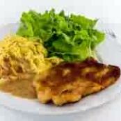 Pork Milanese with Caper and Lemon Sauce