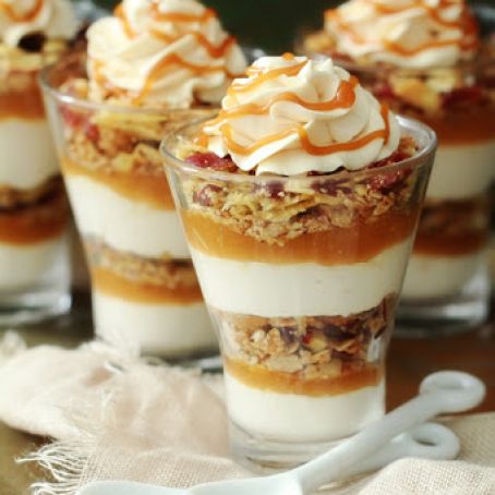 Caramel Apple Trifles