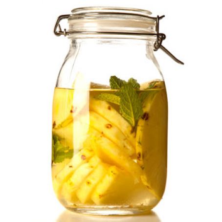 Pineapple-Mint Vodka