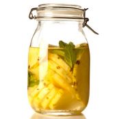 Pineapple-Mint Vodka