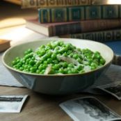 Parmesan Peas