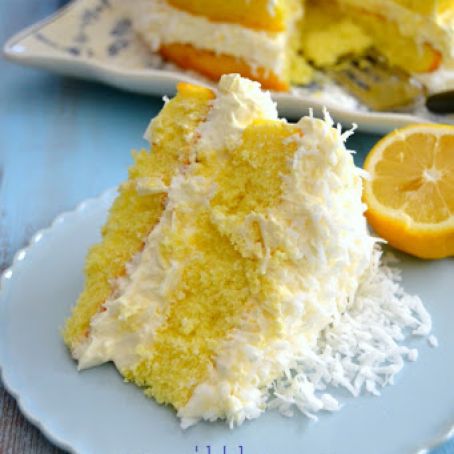 Lemon Coconut Cake