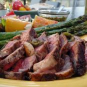 Gaucho Steaks with Chimichurri Vinaigrette