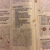 Peach Cobbler, Woman's Day