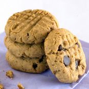 Banana & Peanut Butter Flaxseed Cookies