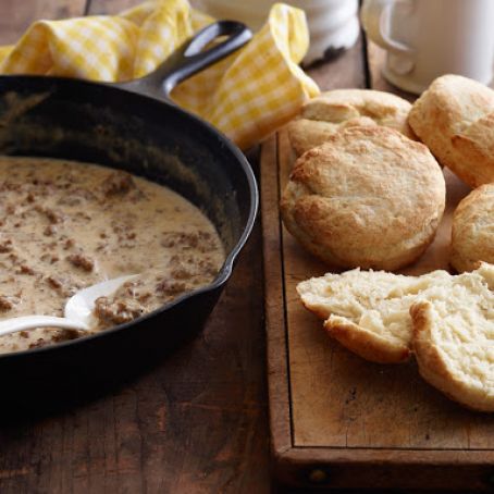 Biscuits and Sausage Gravy