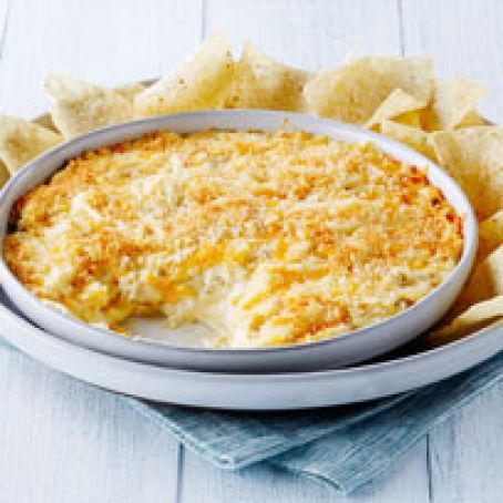 Hot Parmesan Green Chile Popper Dip