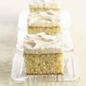 Vanilla Cake with Vanilla Buttercream Frosting Recipe