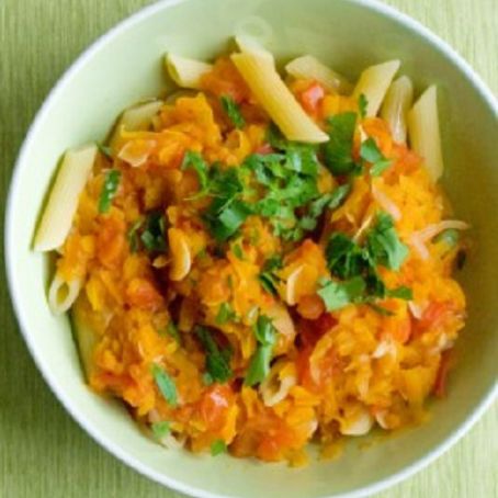 Winter Squash and Tomato Sauce