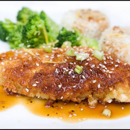Wasabi-Crusted Chicken Breasts