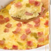 Western Hash Brown Omelette Casserole