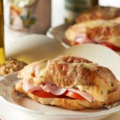 David Venable's Ham & Goat Cheese Croissant Sandwich