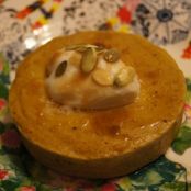 Pumpkin Custard - Microwave - for One