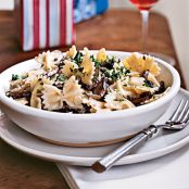 Farfalle with Creamy Wild Mushroom Sauce- Cooking Light