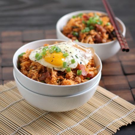 Bacon Kimchee fried rice