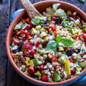 Summer Salad with Goat Cheese.