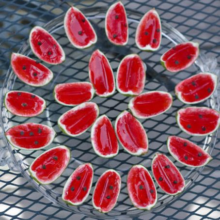 Watermelon-Lime Jello Shots