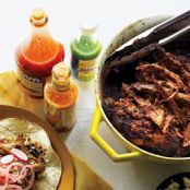 Chile Braised Pork Shoulder Tacos