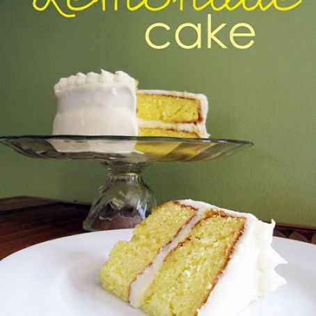 Lemonade Cake with Lemon Cream Cheese Frosting