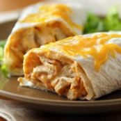 Creamy Turkey Burritos