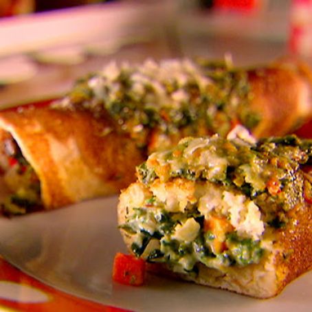 Veggie Stuffed Pancakes