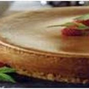 LUSCIOUS BAKED CHOCOLATE CHEESECAKE